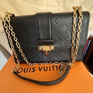Louis Vuitton St. Sulpice Black Monogram Empreinte